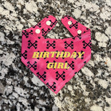 Birthday Bandana