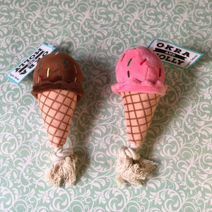 Ice Cream Dog Toy